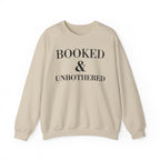 Booked & Unbothered — Crewneck Sweatshirt