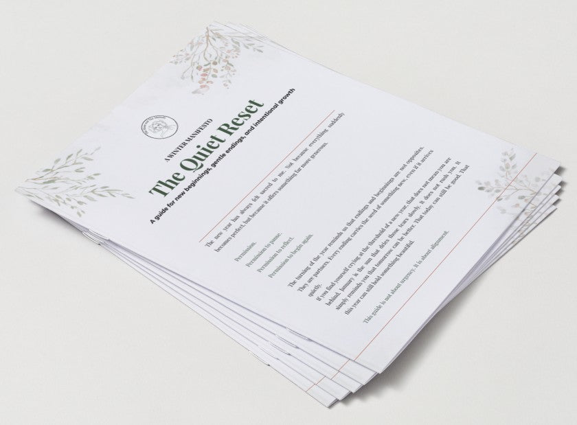 The Quiet Reset Guide