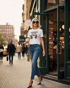 Straight Outta Patience Women’s Boxy Tee – Retro Graphic Throwback