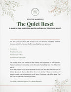 The Quiet Reset Guide