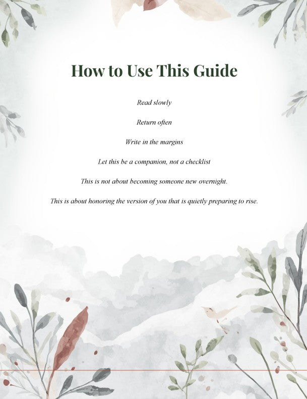 The Quiet Reset Guide